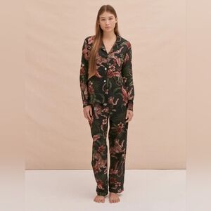 Desmond & Dempsey Pijama set - Soleia Leopard Multi